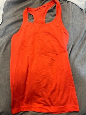 lululemon athletica coral Racerback Tank Top